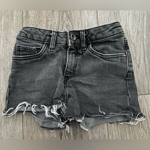 Zara girls denim shorts